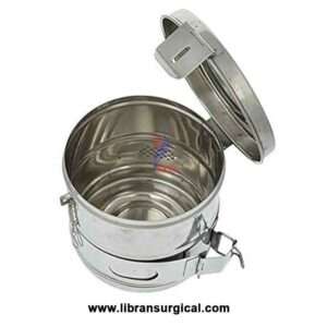Libran Surgical Sterilized Dressing Drum Stainless