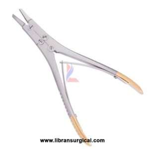 Libran Surgical orthopedic TC Tip Extraction Wire Holding Plier