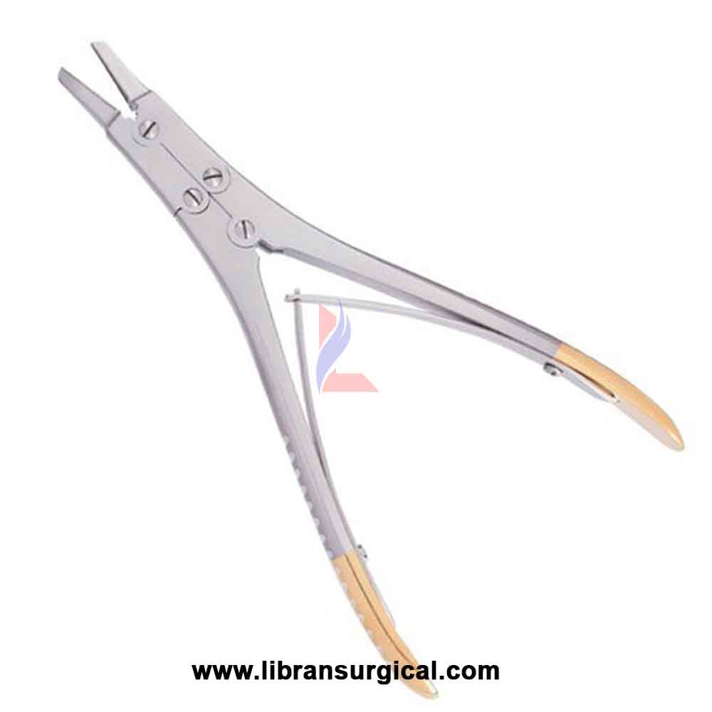 Libran Surgical orthopedic TC Tip Extraction Wire Holding Plier